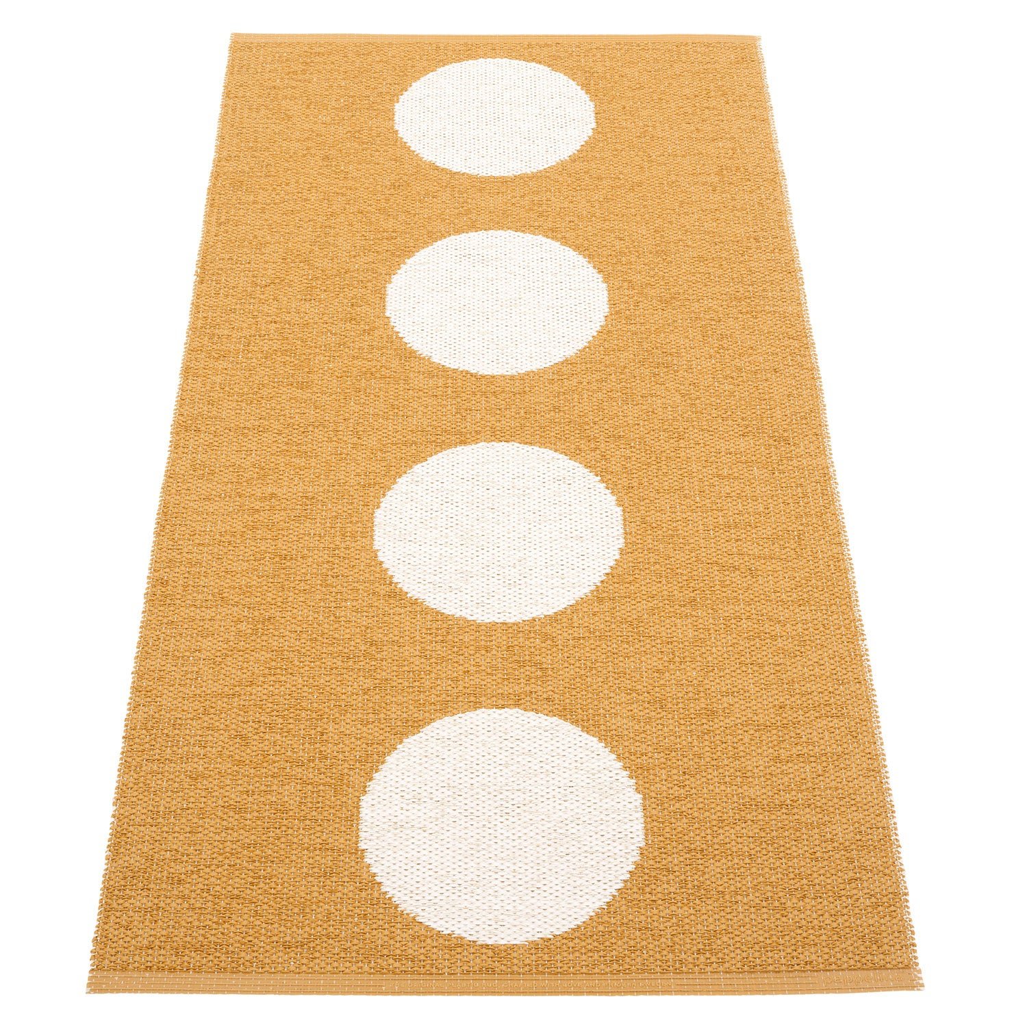 Pappelina, Vera matta 70x150 cm ochre / vanilla