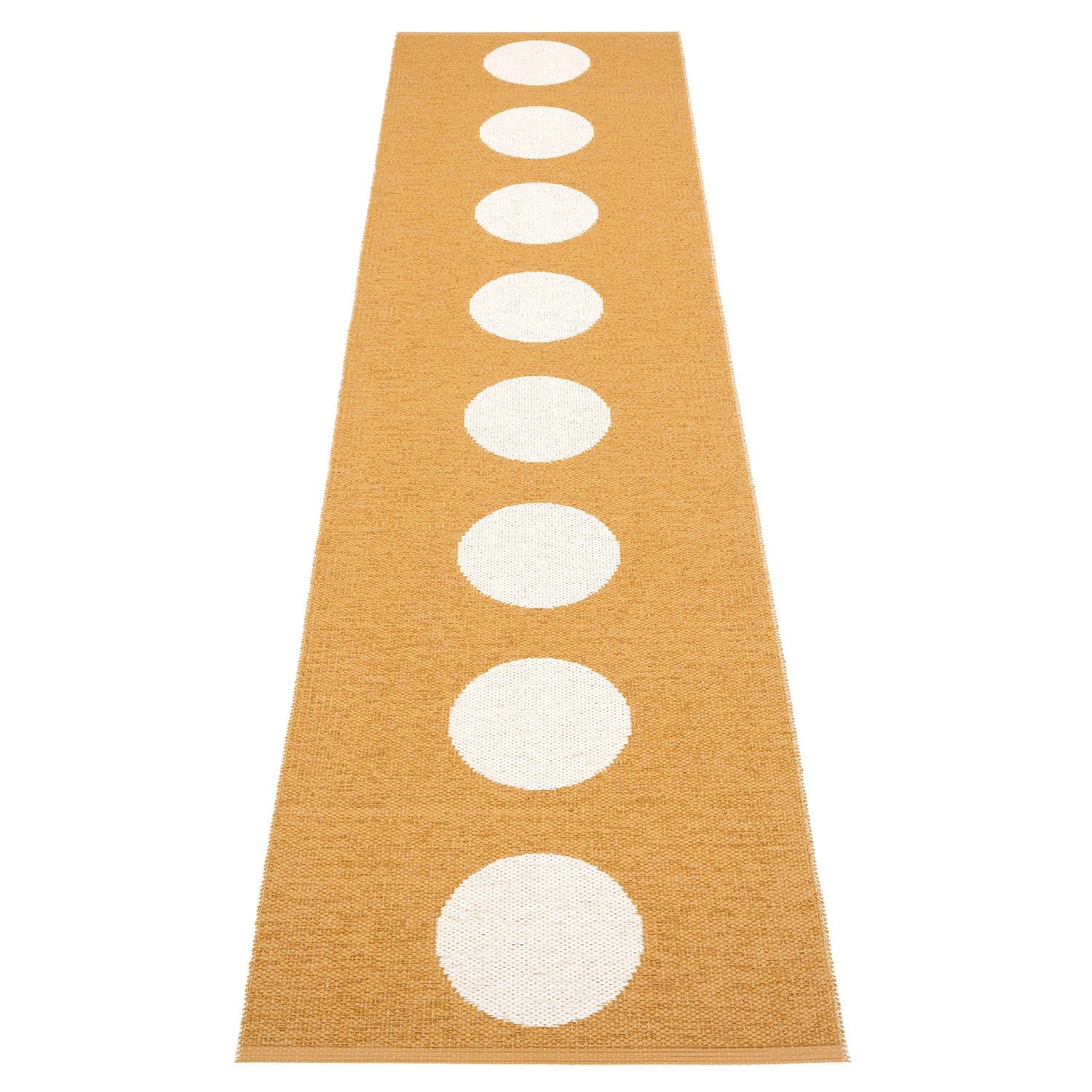 Pappelina, Vera matta 70x300 cm ochre / vanilla