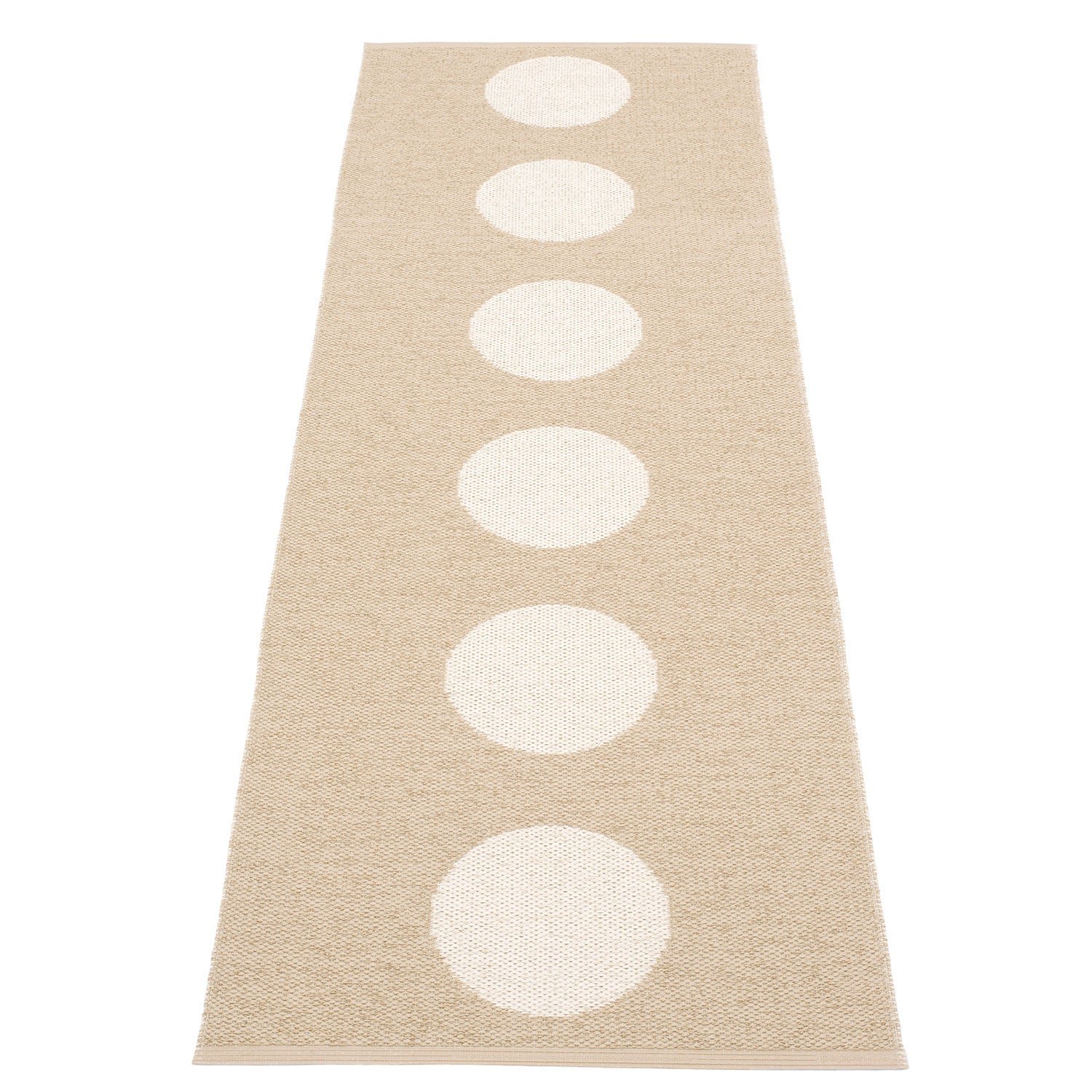 Pappelina, Vera matta 70x225 cm beige / vanilla