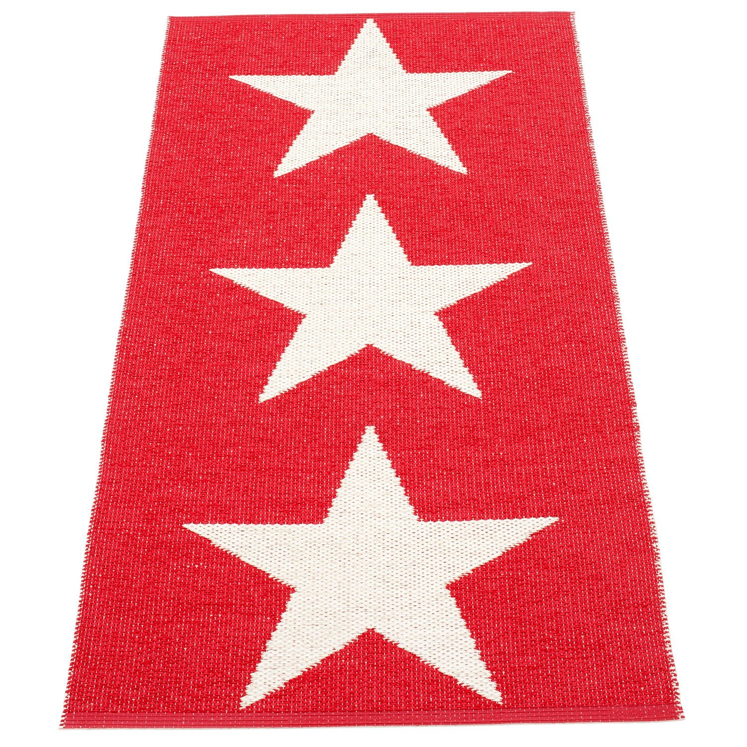 Pappelina, Viggo matta 70x150 cm one red / vanilla