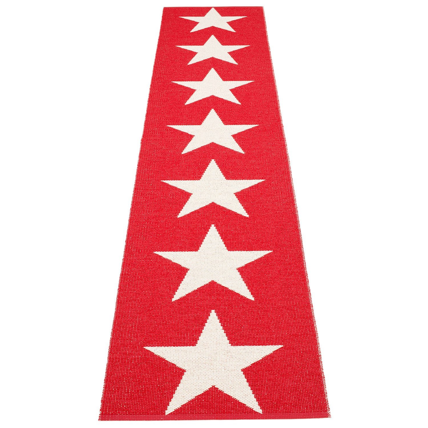 Pappelina, Viggo matta 70x350 cm one red / vanilla