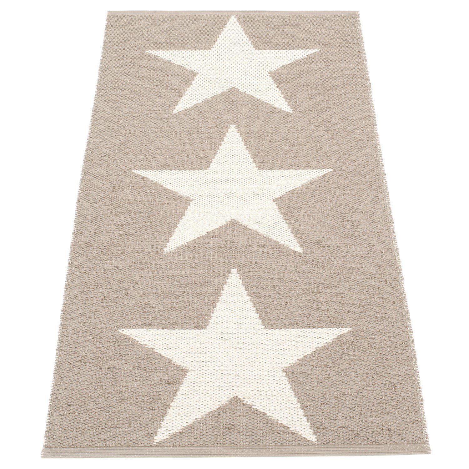 Pappelina, Viggo matta 70x150 cm one mud / vanilla