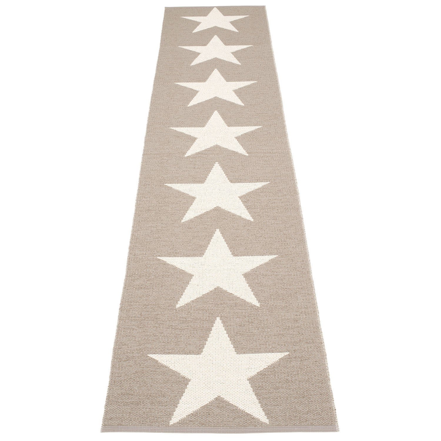 Pappelina, Viggo matta 70x350 cm one mud / vanilla