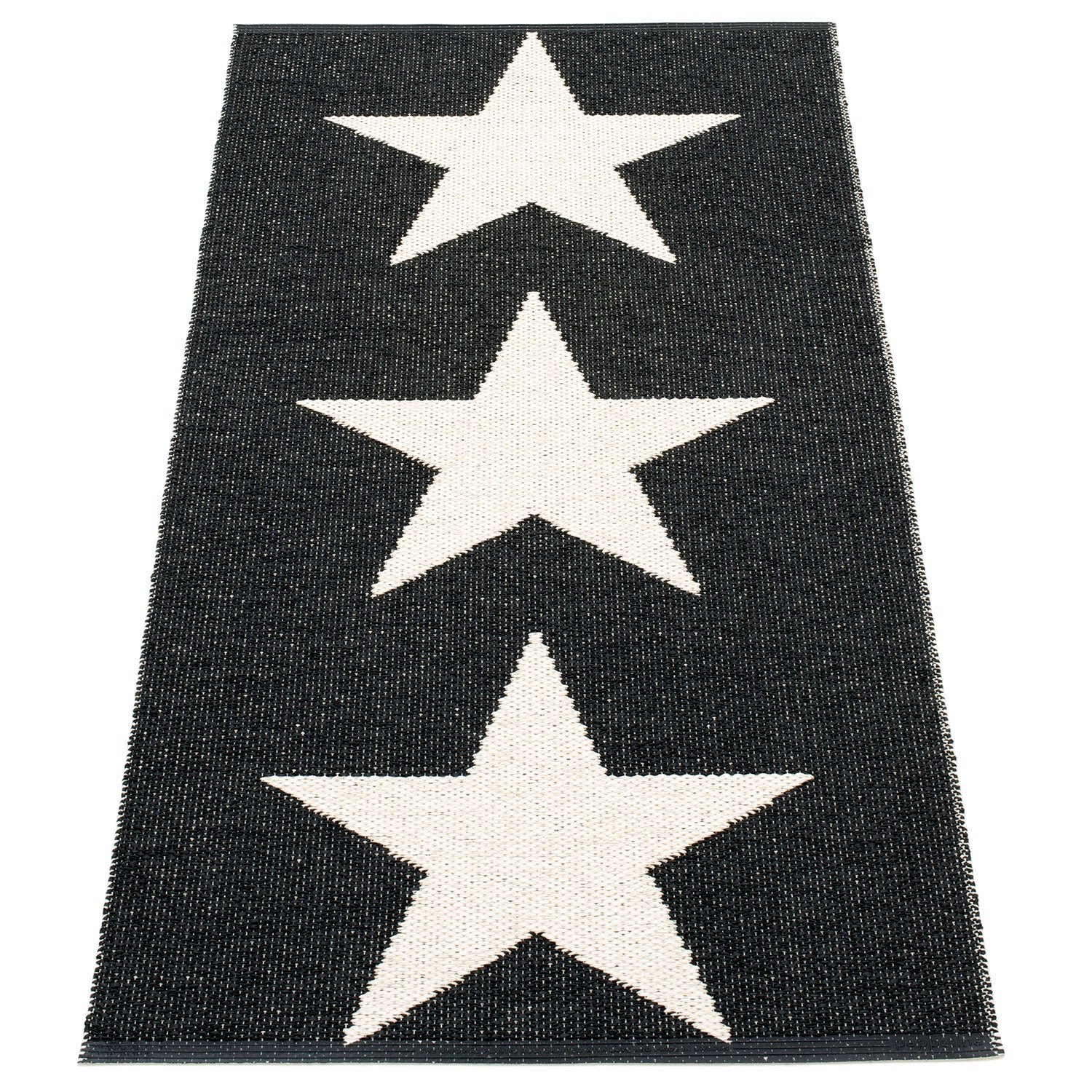 Pappelina, Viggo matta 70x150 cm one black / vanilla