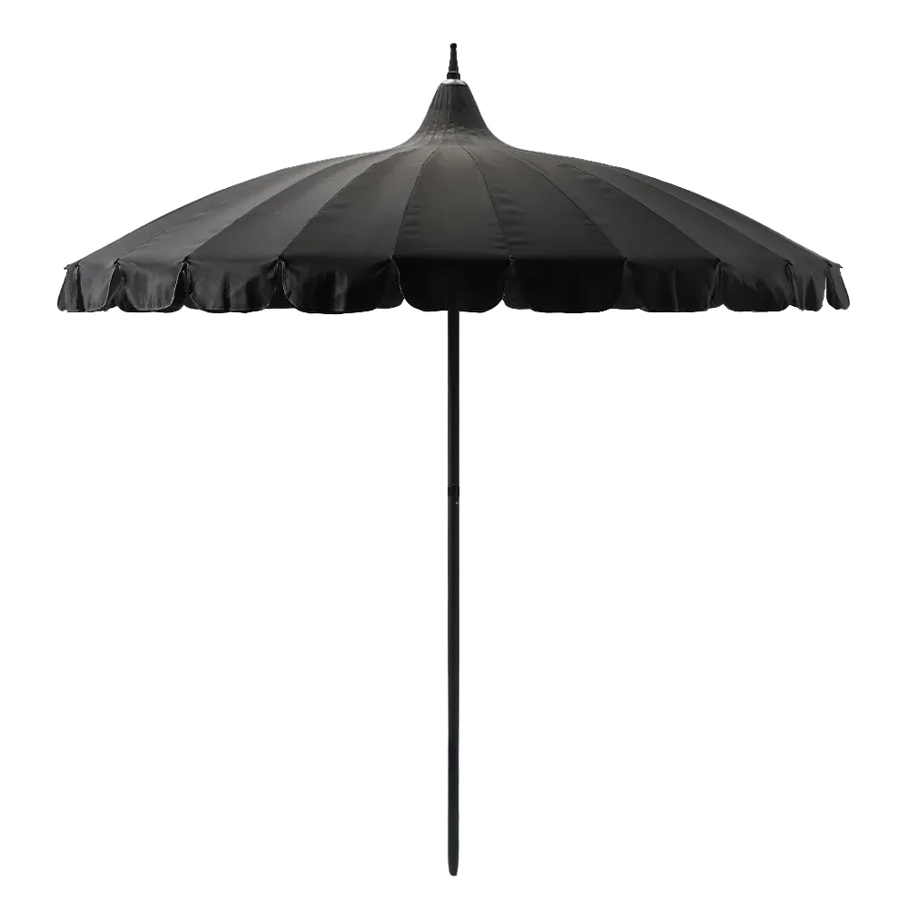 Garden Glory, Parasoll Ø240 cm Svart