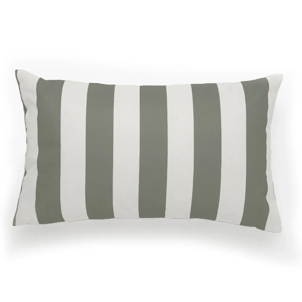 Garden Glory, Prydnadskudde 50x30 cm Grön/Vit