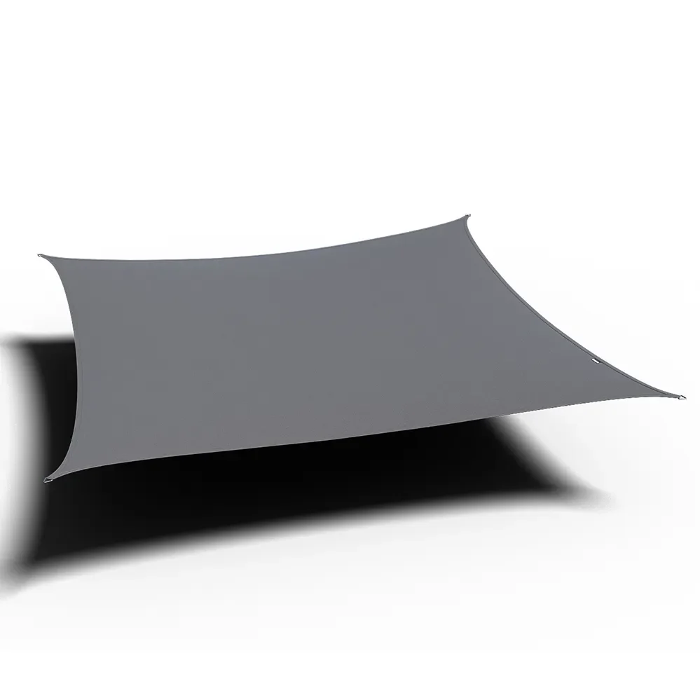 Platinum Sun & Shade, Dreamsail solsegel vattentätt kvadratiskt 400x400cm grå