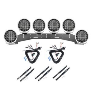 Extraljus Purelux 770 White Gen2 - Rund / 18 cm / 130W, 6 st - Komplett paket (WRC)