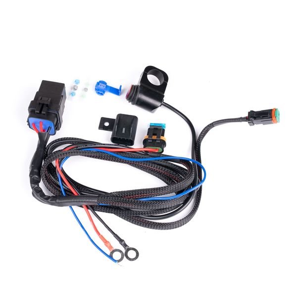 Reläkabelsats Purelux Pro Serie ATV IP66 12V, DT-2, 1-utgång (DT)