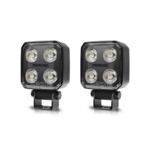 Arbetsbelysning Purelux Black Raven Heat 30 - 8 cm / 29W / Bred, 2 st