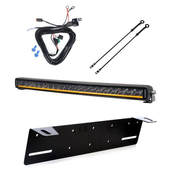 Extraljus Purelux Black X-Slim C520 - Kurvad / 52 cm / 105W, 1 st - Komplett paket