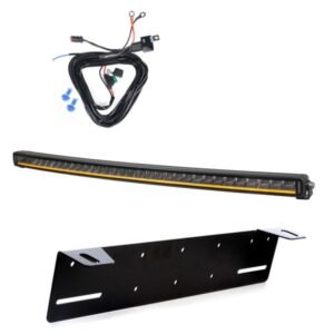 Extraljus Purelux Black X-Slim C800 - Kurvad / 80 cm / 165W, 1 st - Komplett paket