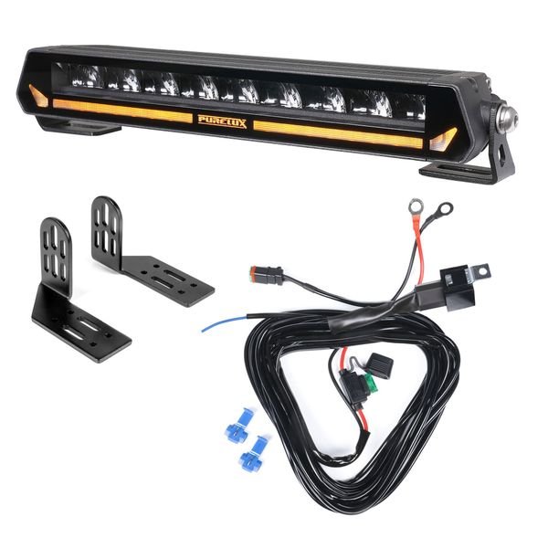 Extraljus Purelux Panther Aero S300 - Rak / 30 cm / 54W, 1 st - Komplett paket (sidomontering)