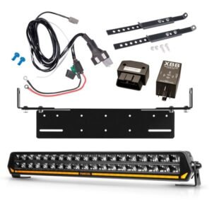 Extraljus Purelux Panther S540 - Rak / 54 cm / 216W, 1 st - Komplett paket med justerbar extraljushållare + XBB Dongle&PowerUnit