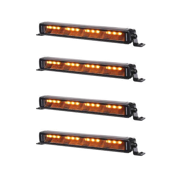 Arbetsbelysning Purelux Road Black MF320 - 32 cm / 24W / Flood, 4 st