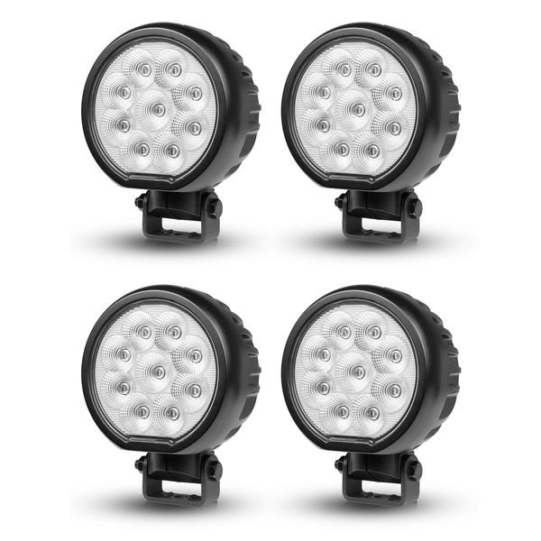 Arbetsbelysning Purelux Rotatable 90 - 13 cm / 90W / Bred, 4 st