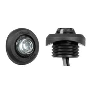 Positionsljus Purelux Spectre 1X Dark - 12/24V / 0.5W/ 28 mm, Vit (För välvda ytor)