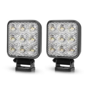 Arbetsbelysning Purelux Standard Square 42 - 10 cm / 42W / Bred, 2 st