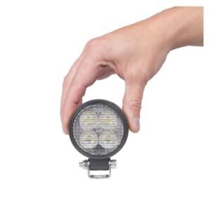 Arbetsbelysning Purelux Terrain Black Mini Round - 7 cm / 12W / Bred, 1 st