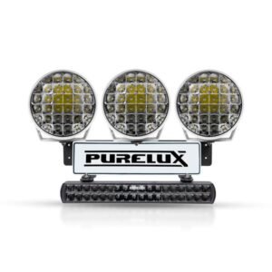 Extraljuspaket Purelux WRC 1, 741W / 58 000 lm, Paket med vita 9110-extraljus