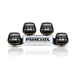 Extraljuspaket Purelux WRC 23, 512W / 31 000 lm, Svart