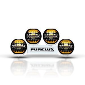 Extraljuspaket Purelux WRC 26, 640W / 46 500 lm, Med vita Ranger 9 extraljus