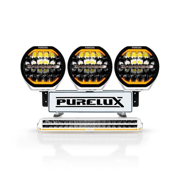 Extraljuspaket Purelux WRC 28, 696W / 50 134 lm, Med vita extraljus