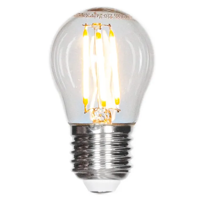 by Rydéns, Filament ljuskälla  LEDdimbar klot E27 4W Ø45mm klar