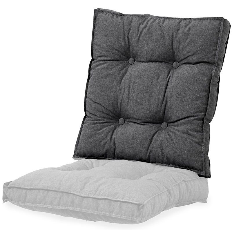 Fritab, Sandra ryggdyna 53x62 cm Betonggrå