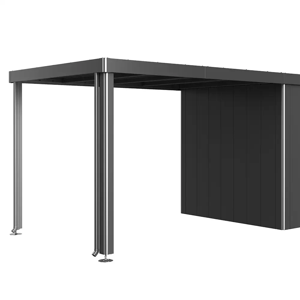 Biohort, Sidotak till trädgårdsskjul Neo 4A/4B/4C/4D metallic mörkgrå
