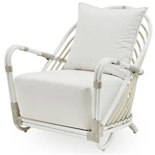 Sika Design, Fåtölj Charlottenborg Konstrotting Vit/Beige