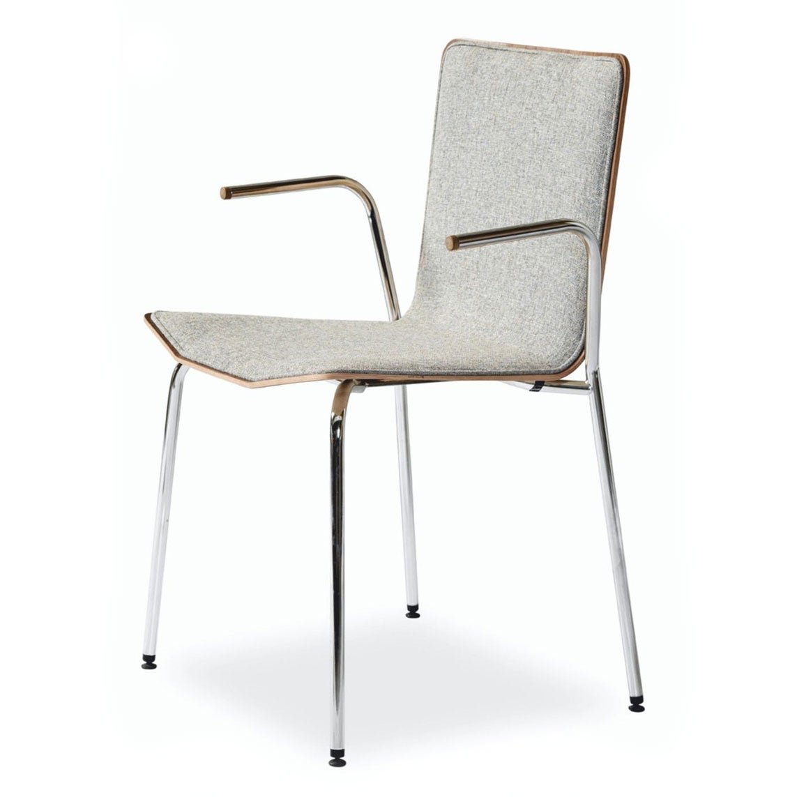 Skovby, Sm802 Karmstol Krom och läder