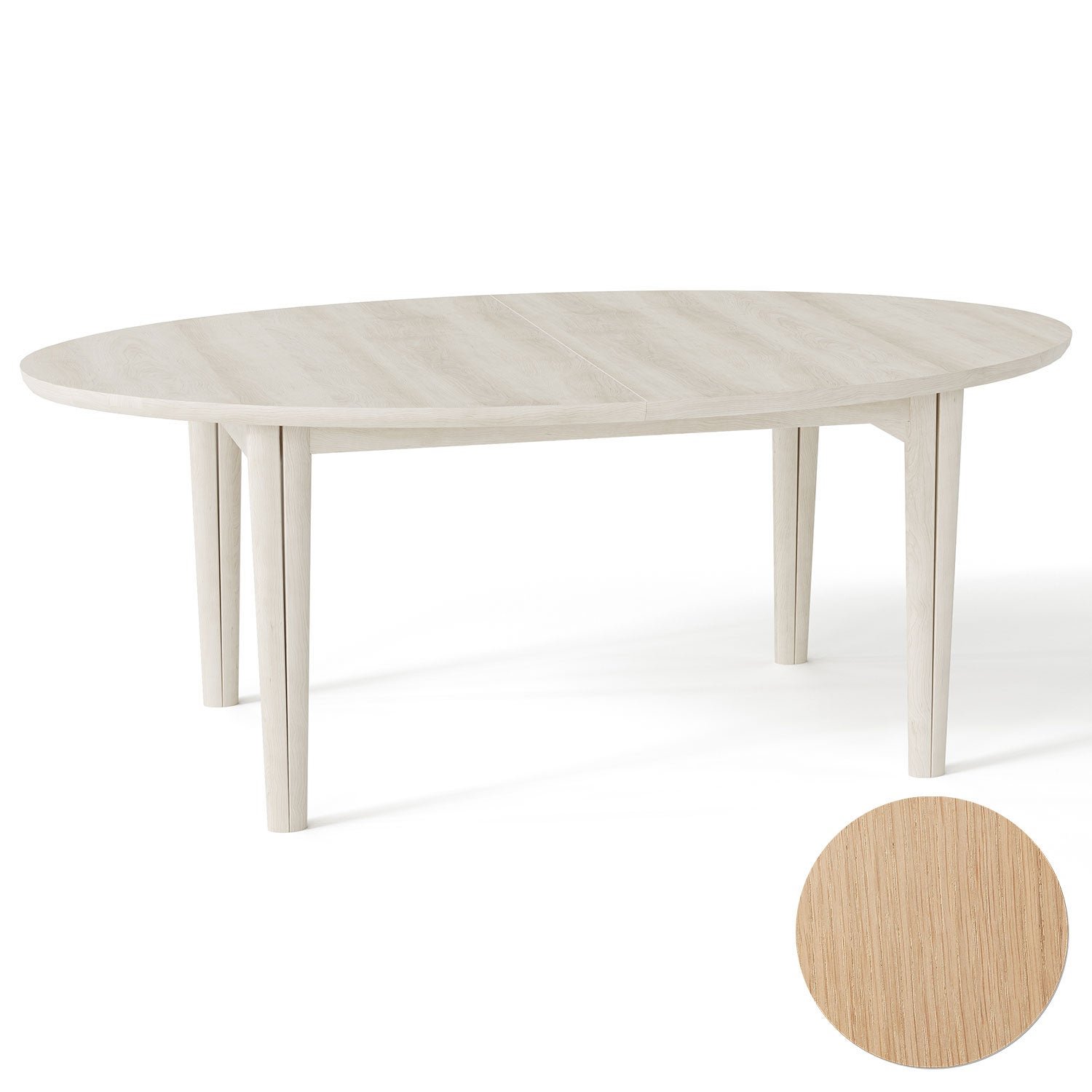 Skovby, Sm78 Bord Ek Massiv Såpa