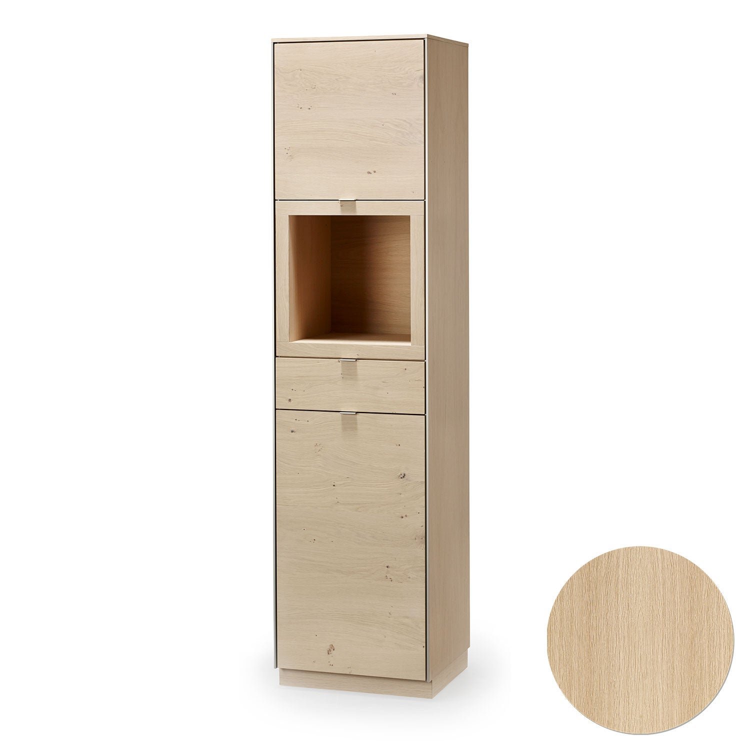 Skovby, Sm914 Vitrinskåp Ek Lack