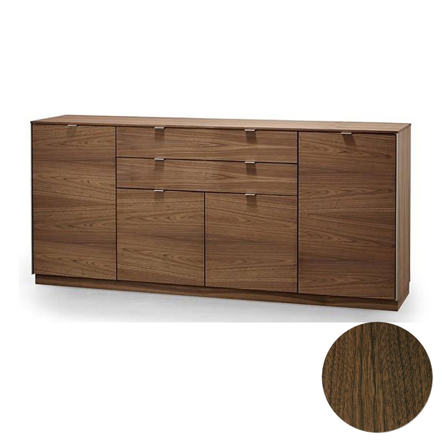 Skovby, Sm942 Skänk Valnöt Naturolja 194X44X88Cm