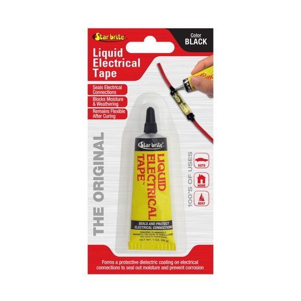 Flytande Eltejp Star Brite Liquid Electrical Tape, 30 ml, Svart