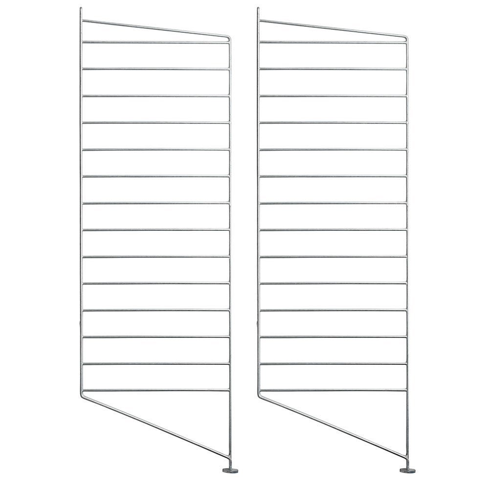 String, Golvgavel 85x30 cm Galvaniserad 2-pack