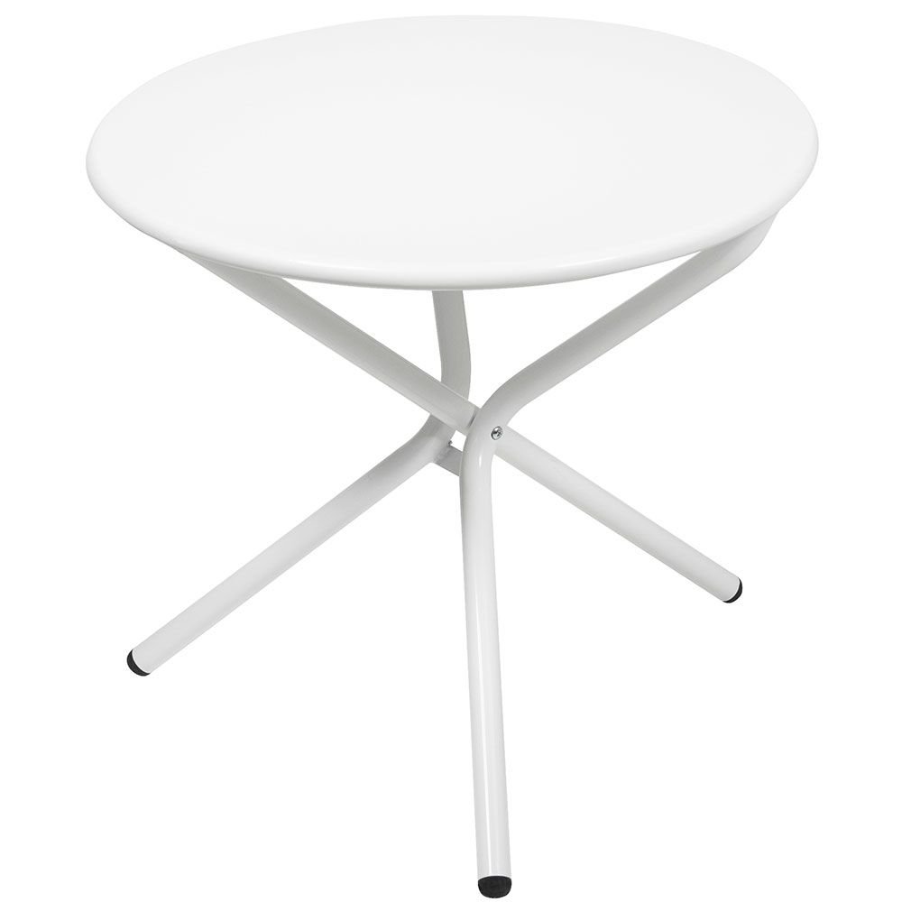 Fiam, Tris sidobord 55cm vit