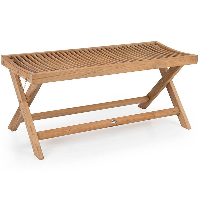 Brafab, Turin bänk 40x105 cm natur teak
