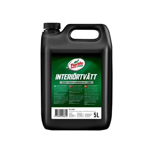 Interiörrengöring Turtle Wax Pro Interiörtvätt, 5000 ml