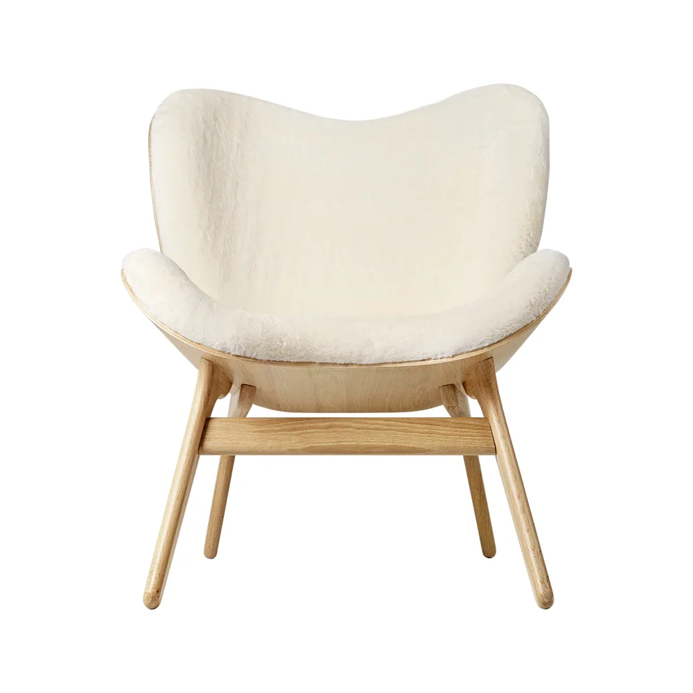 Umage, A Conversation Piece Loungestol Oak/Teddy White