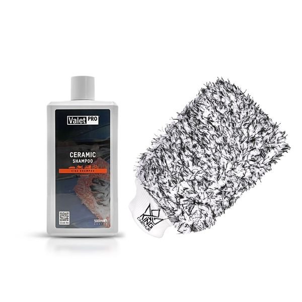 Bilschampo ValetPRO Ceramic Shampoo, 500 ml + Wash Mitt