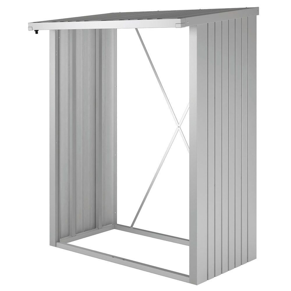 Biohort, Woodstock vedförvaring 150 cm silver